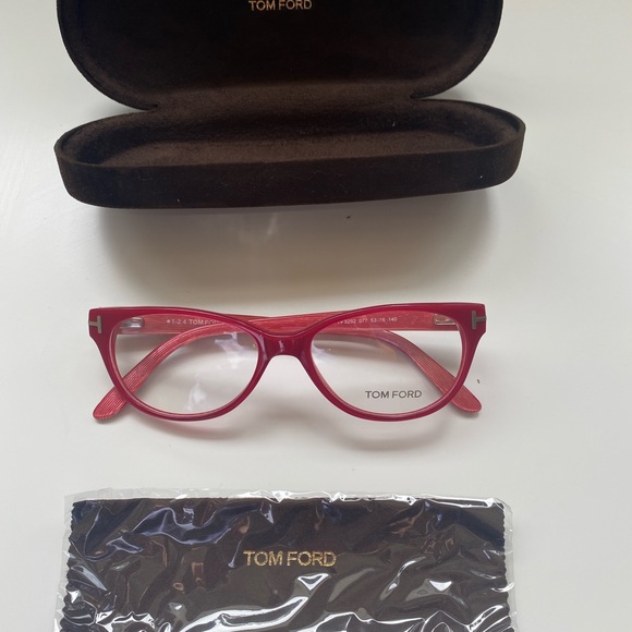 Tom Ford Cherry Lucite Frames NIB - Picture 5 of 5